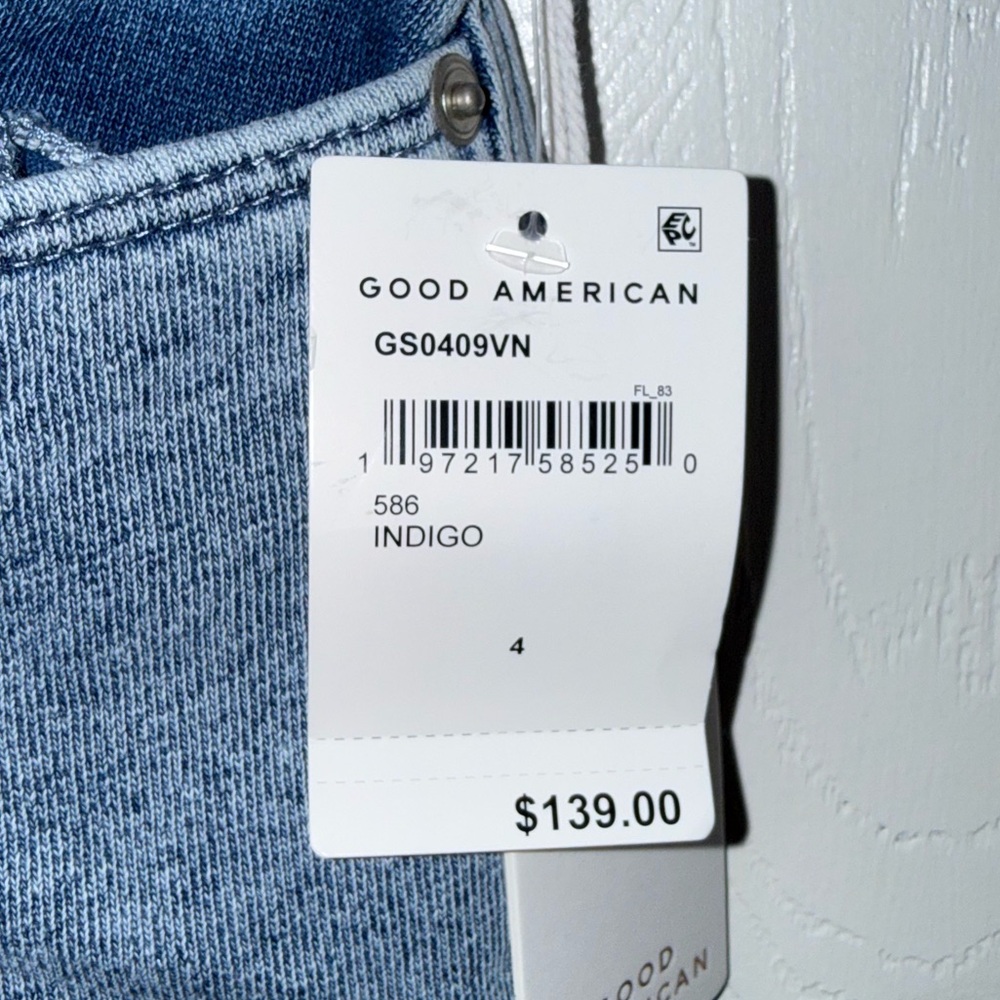 Good American Jeanius Good Skate Women Jeans - Picture 3 of 3